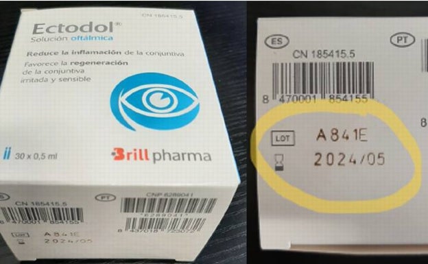 Alerta sanitaria: Retiran del mercado varios lotes de este colirio